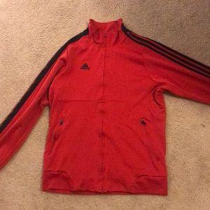 Adidas Red and Black Jacket